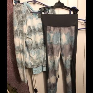 Justice matching top and leggings